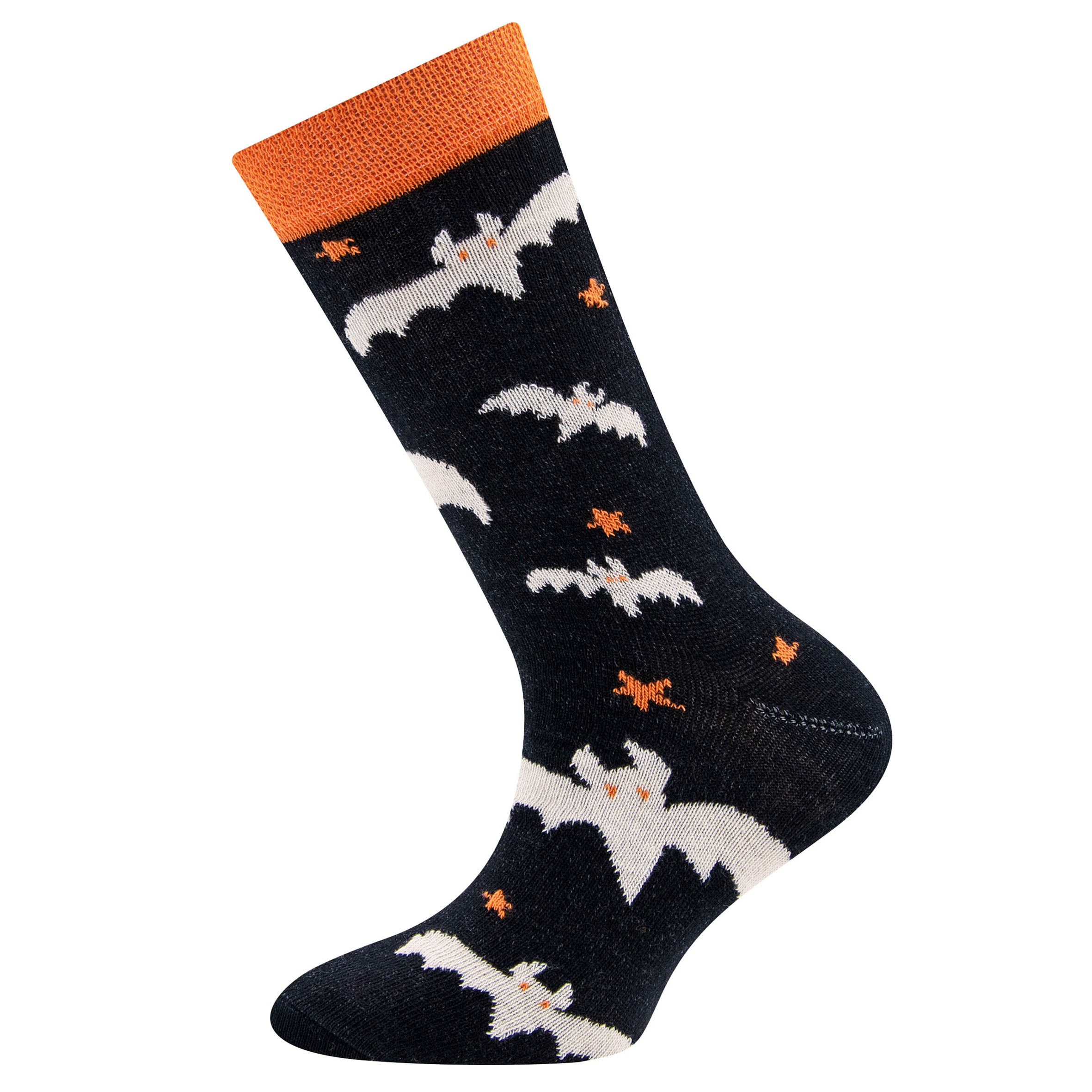 Unisex Fun Halloween Socks with Colorful Designs - Bats - Lemoni Boutique