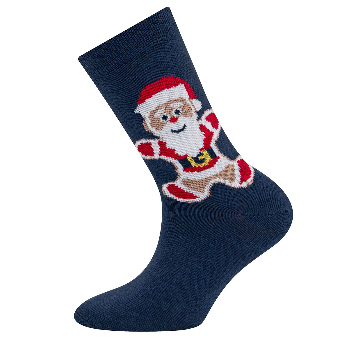 Cotton Christmas Socks Unisex with Fun Designs - Santa - Lemoni Boutique