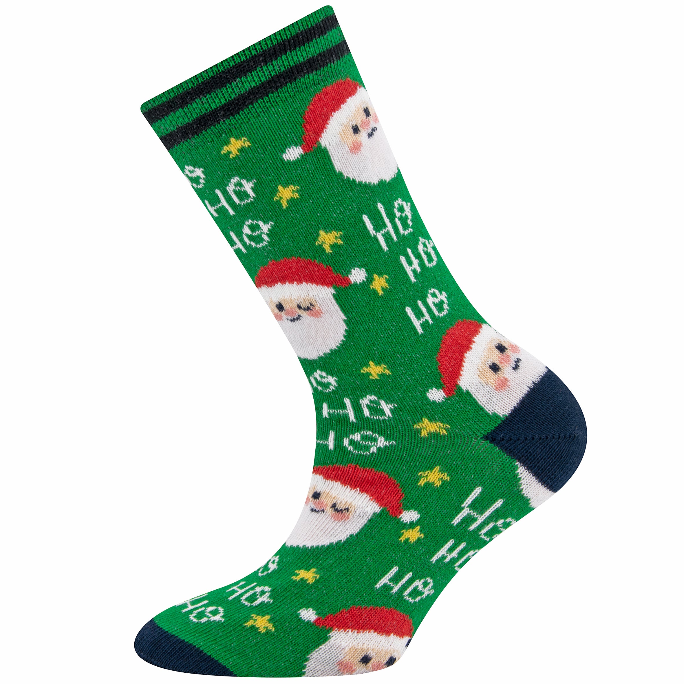 Cotton Christmas Socks Unisex with Fun Designs - HoHoHo - Lemoni Boutique