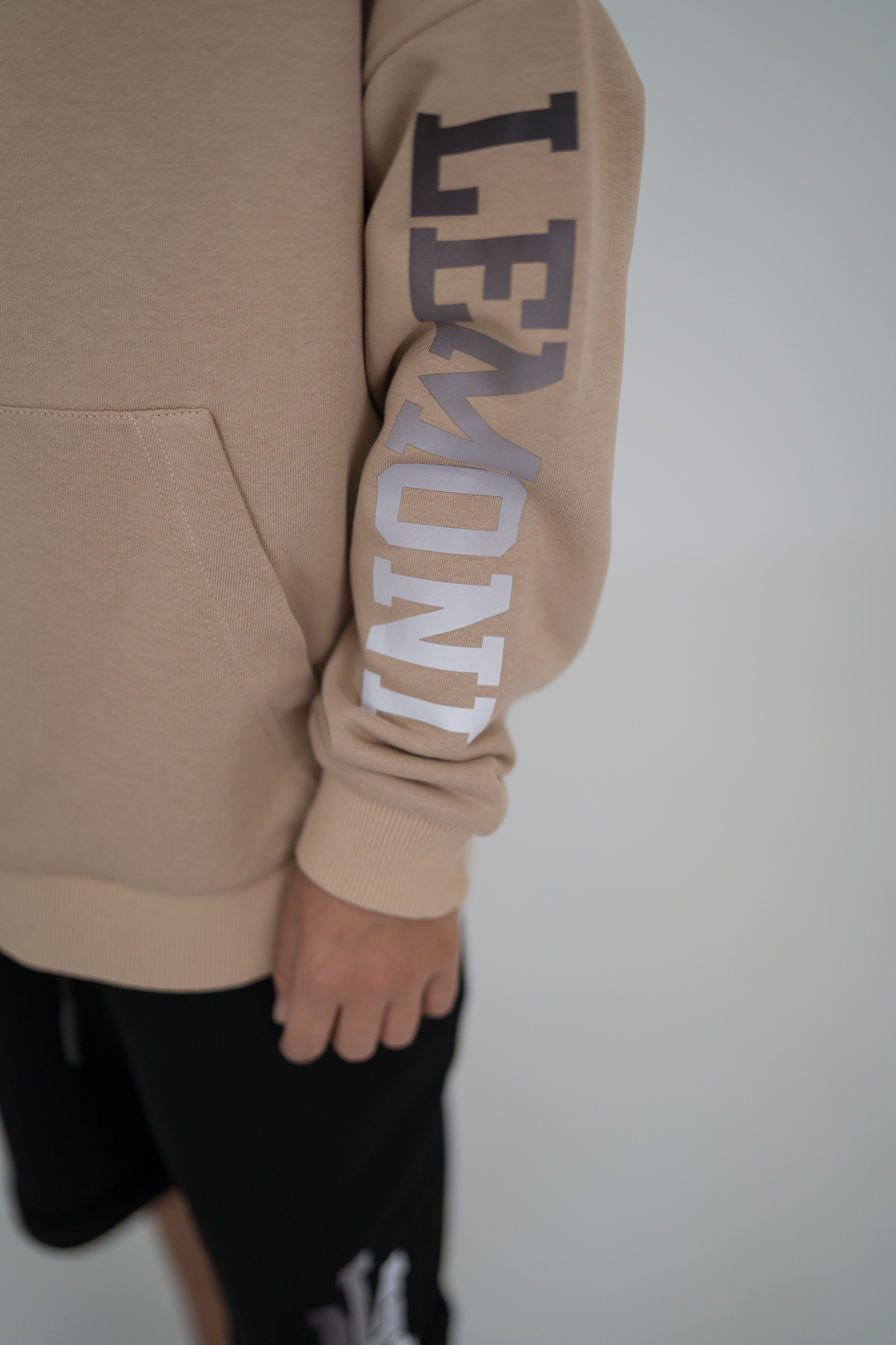 Hoodie for boys and girls beige - Lemoni Boutique
