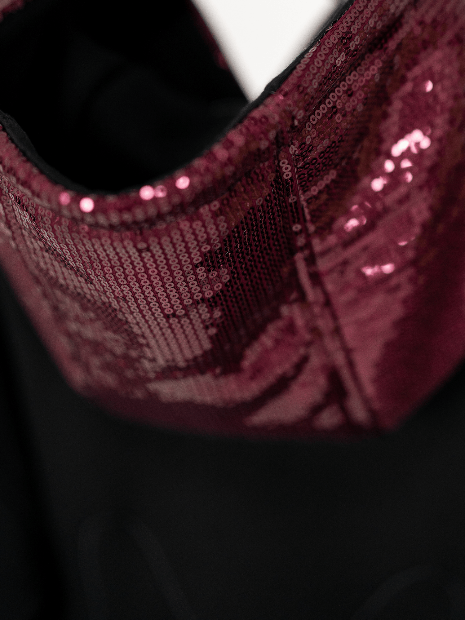 Warm Fleece Cotton Hoodie with Sequins — extended length