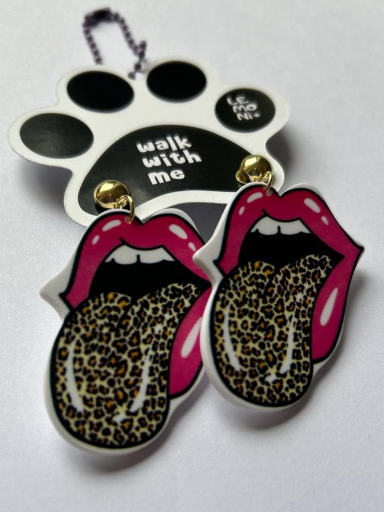 Earrings for girls - Tongue - Lemoni Boutique