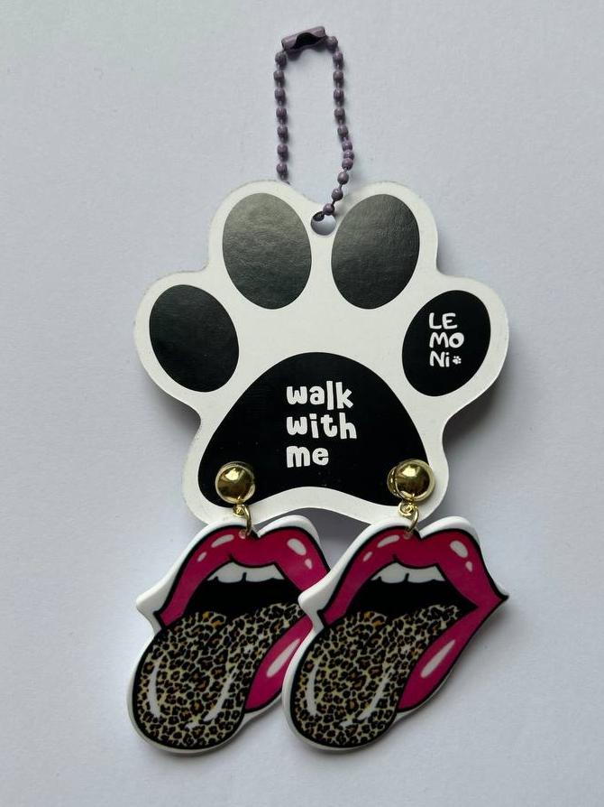 Earrings for girls - Tongue - Lemoni Boutique