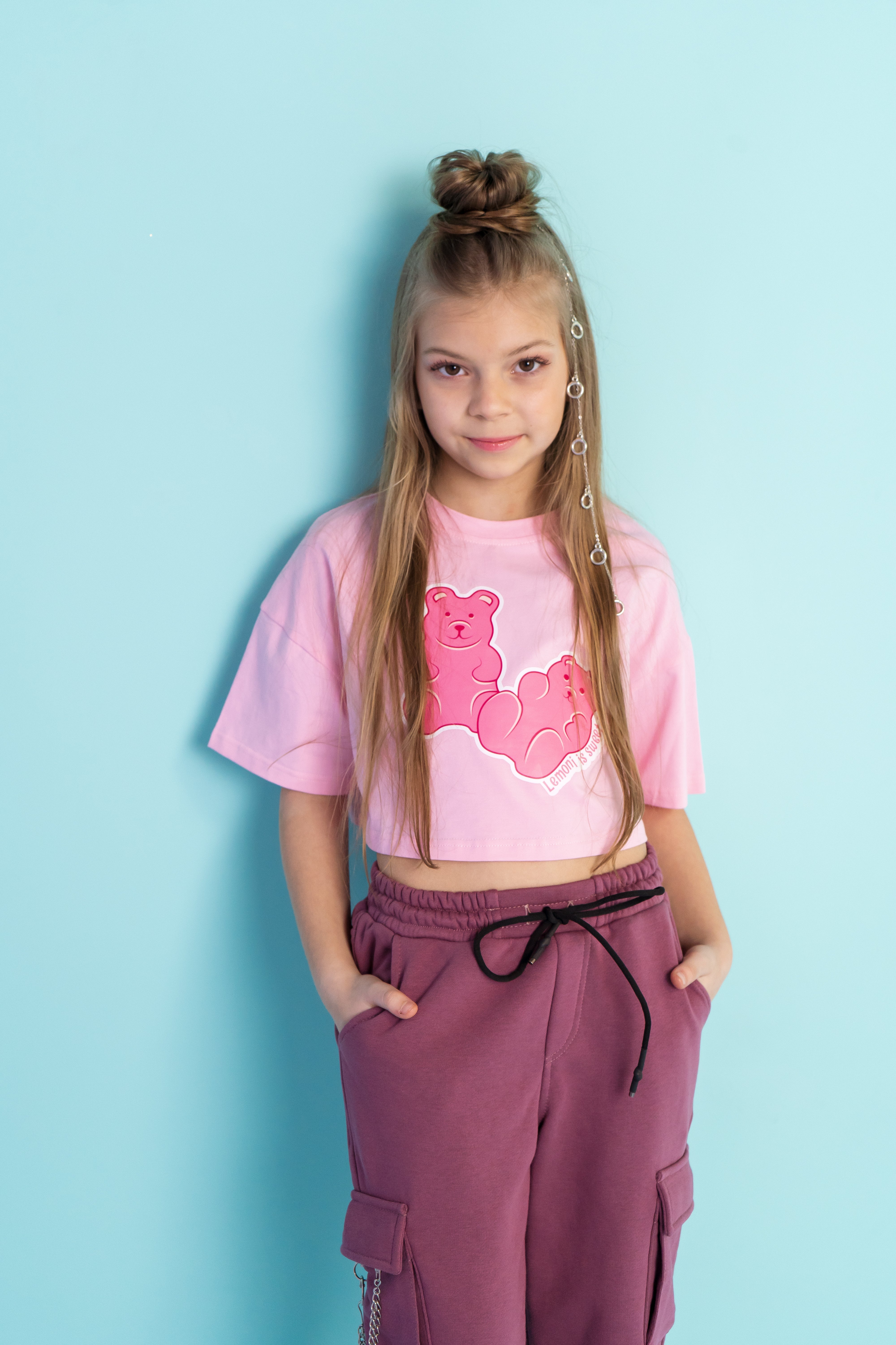 Top Gummy bear print - rosy - Lemoni Boutique