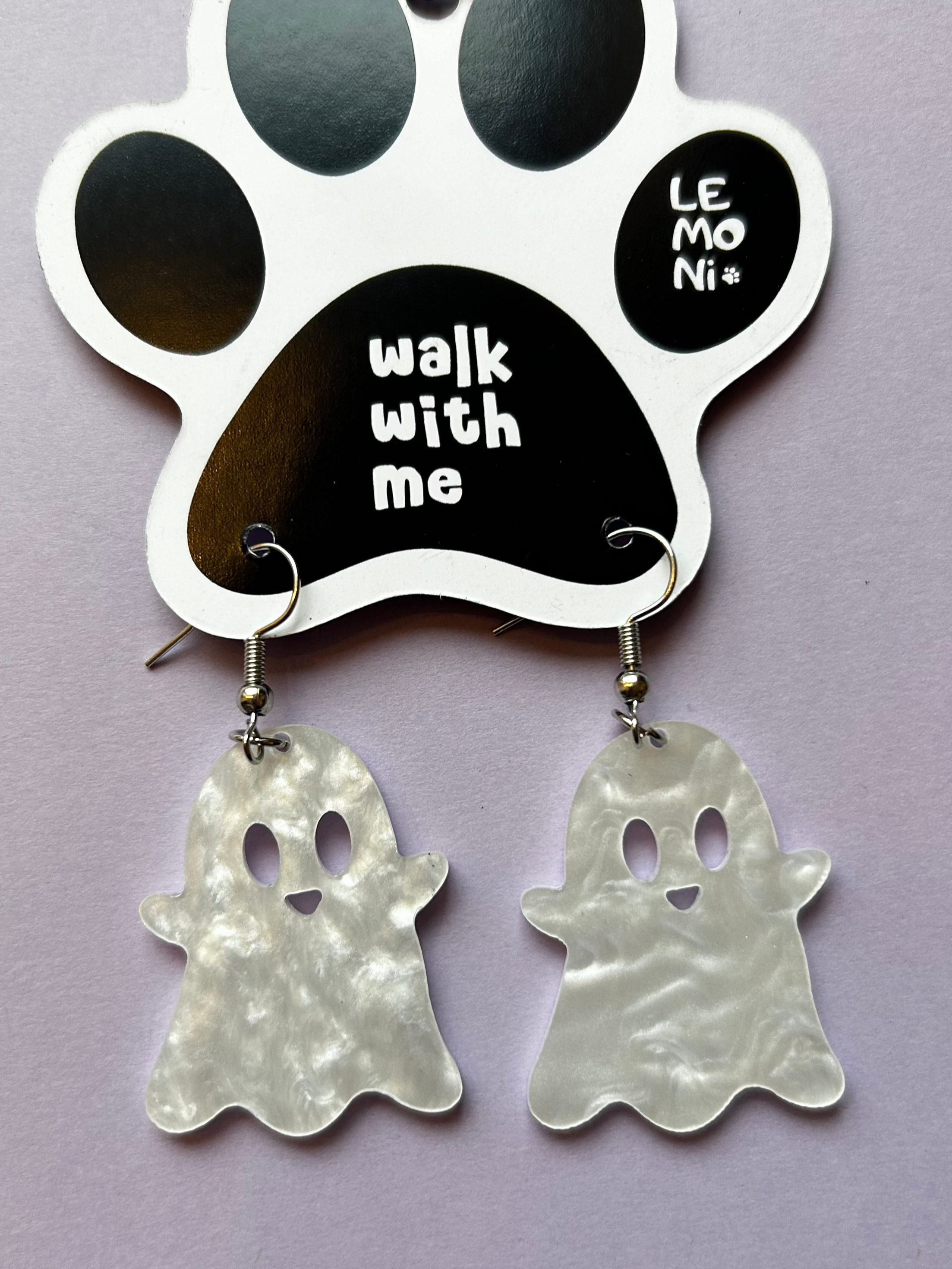 Earrings for girls - Ghost - Lemoni Boutique