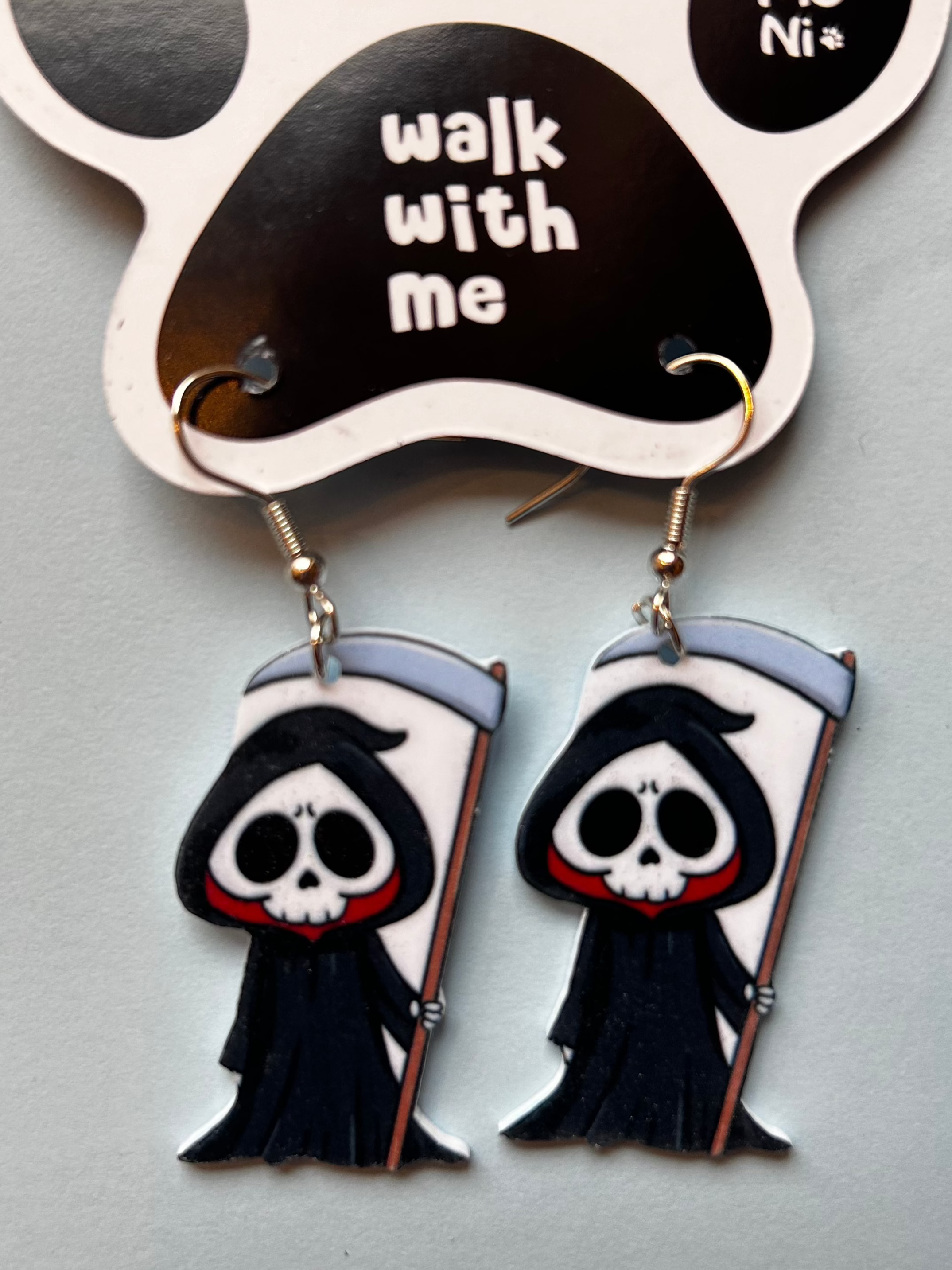 Earrings for girls - Death - Lemoni Boutique