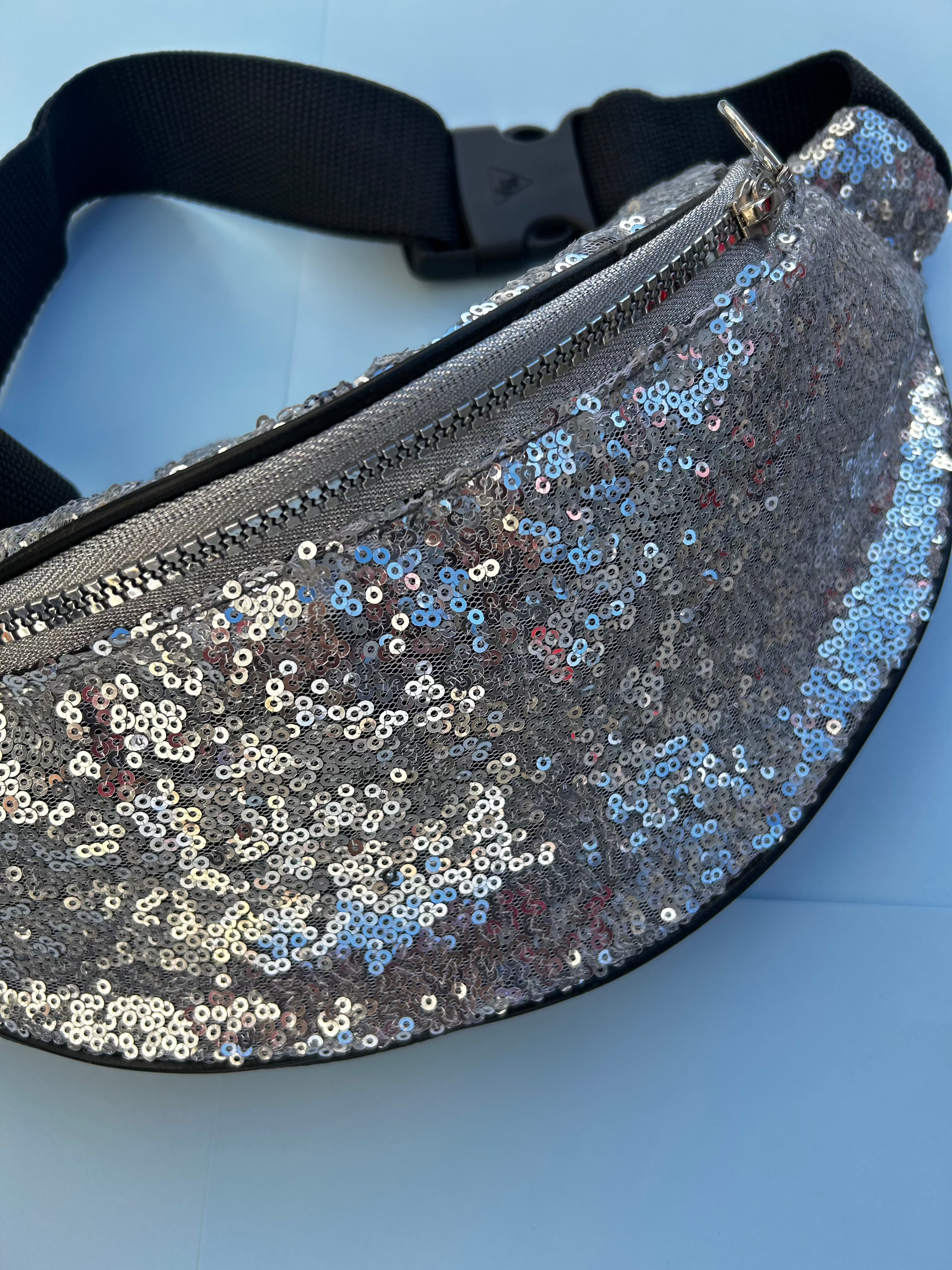 Waist bag sequined - cross body bag - Lemoni Boutique