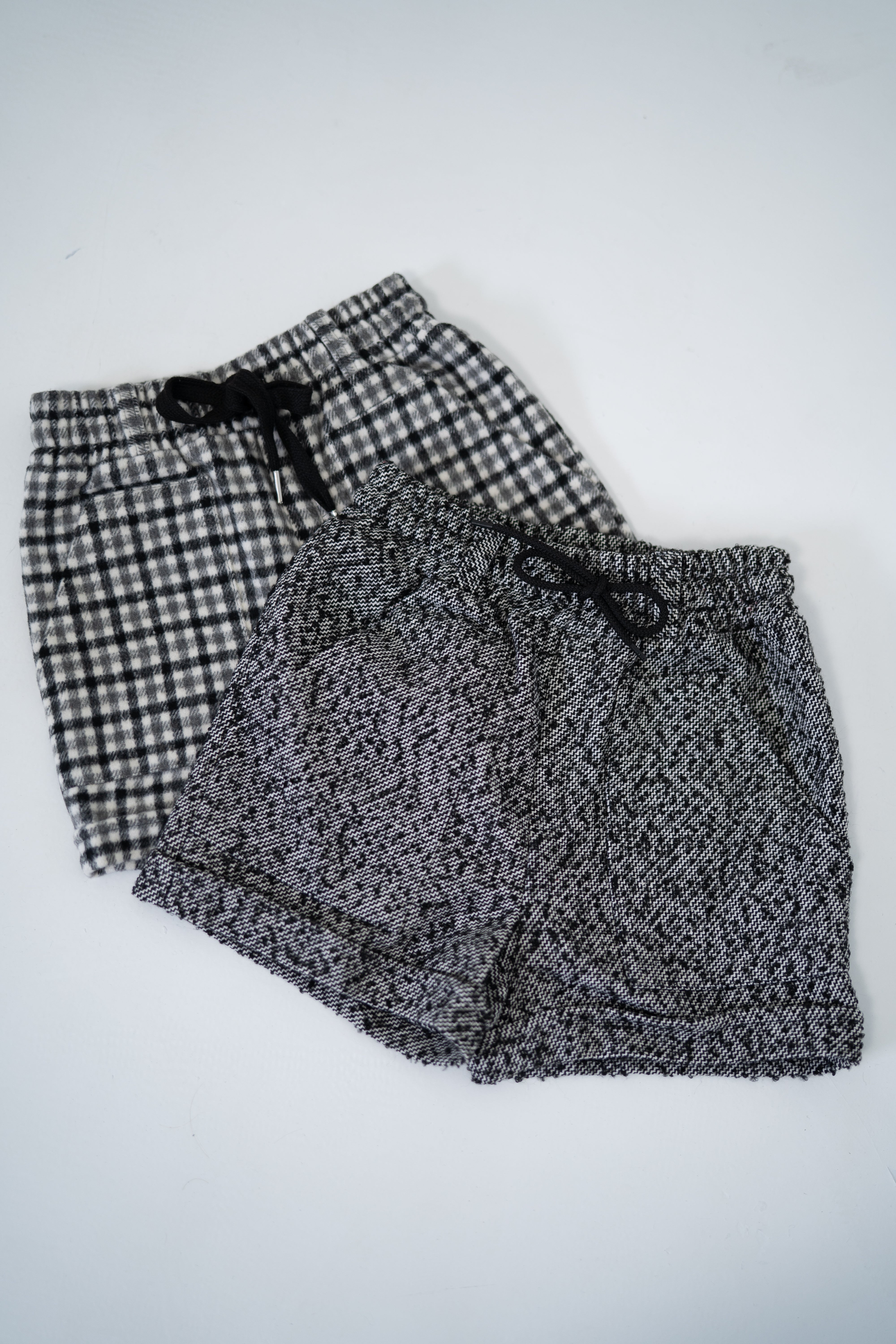 Shorts bouclé warm - grey - Lemoni Boutique