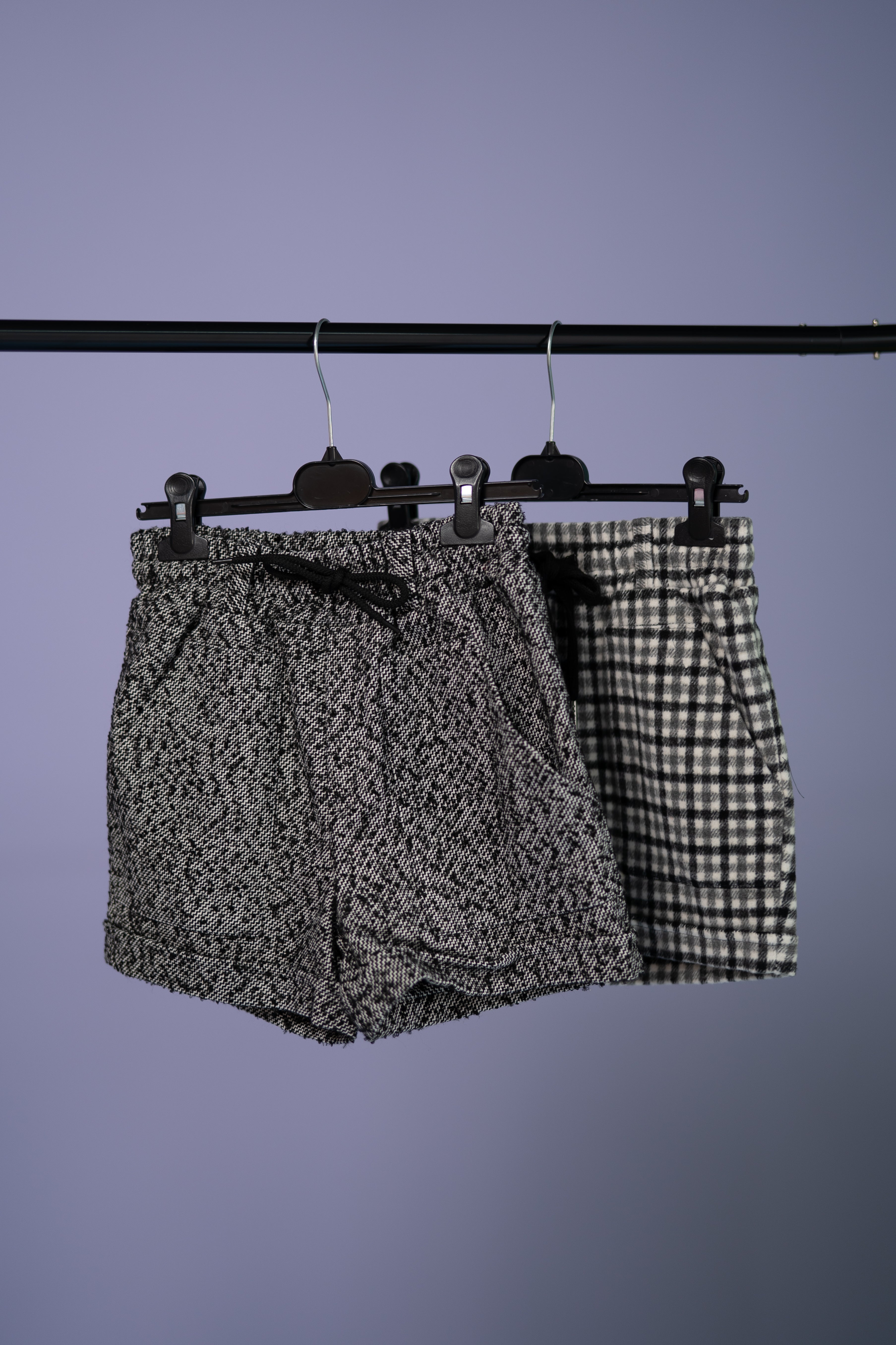 Shorts bouclé warm - grey - Lemoni Boutique