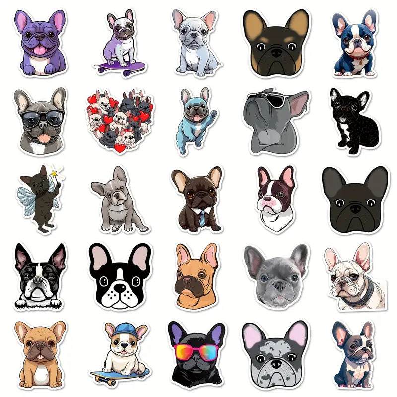 French Bulldog Stickers