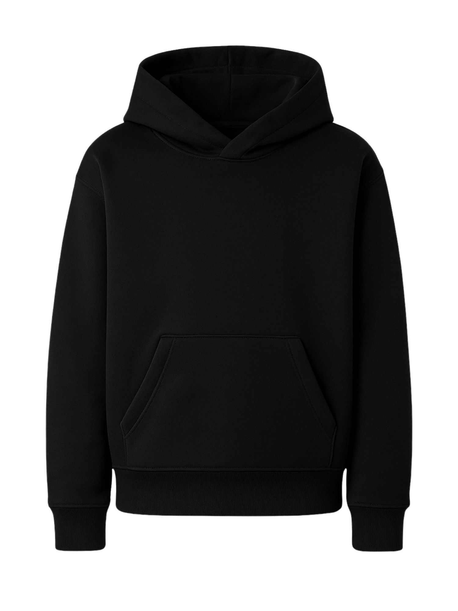 Unisex Fleece-Hoodie - schwarz