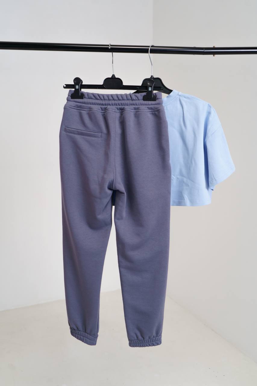 Urban-style joggers for girls and boys - gray - Lemoni Boutique