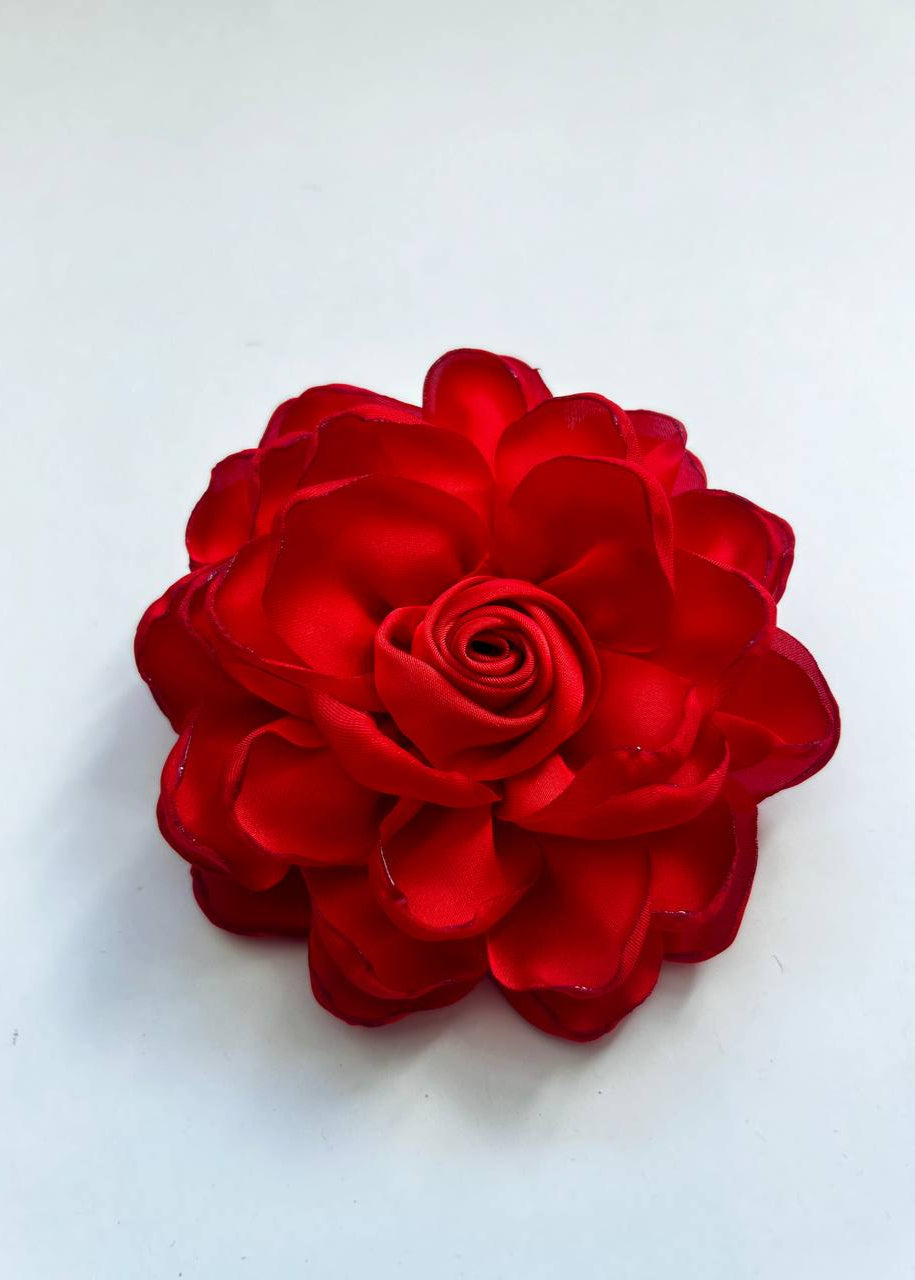 Rose Brooch-Hairpin 2-in-1 – Exquisite Handmade Accessory - Lemoni Boutique